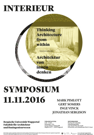 Interieur-Symposium in Wuppertal mit Mark Pimplott und Inge Vinck