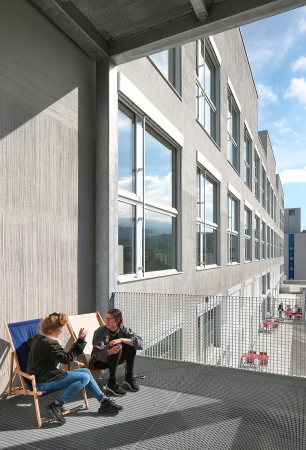 Emmenbr�cke, Luzern, Hochschule Luzern, Neubau, Umbau, Fertigstellung, Umnutzung, refurbishment, new building, arts building, design, art, Swiss, Switzerland, architecture, Viscosistadt, Nylsuisseplatz 1, CH-6020 Emmenbr�cke, EM2N, Kunst & Vermittlung, Camera Arts, Viscosuisse, Monosuisse, Kunstuni, Kunststudium, Geb�ude 745, Filip Dujardin