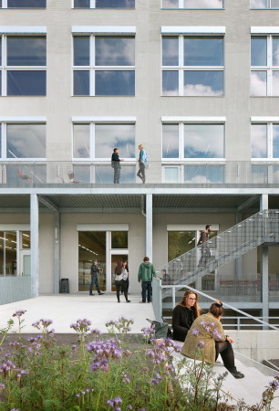 Emmenbrcke, Luzern, Hochschule Luzern, Neubau, Umbau, Fertigstellung, Umnutzung, refurbishment, new building, arts building, design, art, Swiss, Switzerland, architecture, Viscosistadt, Nylsuisseplatz 1, CH-6020 Emmenbrcke, EM2N, Kunst & Vermittlung, Camera Arts, Viscosuisse, Monosuisse, Kunstuni, Kunststudium, Gebude 745, Filip Dujardin