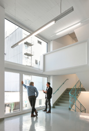 Emmenbr�cke, Luzern, Hochschule Luzern, Neubau, Umbau, Fertigstellung, Umnutzung, refurbishment, new building, arts building, design, art, Swiss, Switzerland, architecture, Viscosistadt, Nylsuisseplatz 1, CH-6020 Emmenbr�cke, EM2N, Kunst & Vermittlung, Camera Arts, Viscosuisse, Monosuisse, Kunstuni, Kunststudium, Geb�ude 745, Filip Dujardin