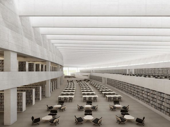 Unithque, Erweiterung der Kantons- und Universittsbibliothek Lausanne, Fruehauf Henry + Viladoms, Lausanne, 2015-2020