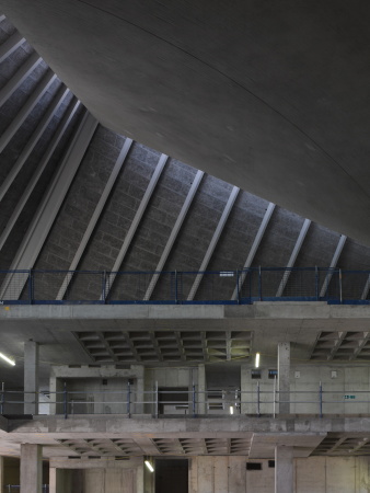 Commonwealth Institute, Sanierung, Modernisierung, Kupferdach, Holland Park, luxerious housing, London, Design Museum, OMA, John Pawson, Arup, Allies and Morrison,  Sir Robert Matthew, Stirrat Johnson-Marshall and Partners, Baunetz, Wettbewerb, competition, modification, Pan European Living room, Barcode, Europa