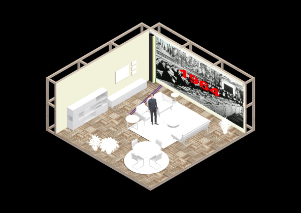 Commonwealth Institute, Sanierung, Modernisierung, Kupferdach, Holland Park, luxerious housing, London, Design Museum, OMA, John Pawson, Arup, Allies and Morrison,  Sir Robert Matthew, Stirrat Johnson-Marshall and Partners, Baunetz, Wettbewerb, competition, modification, Pan European Living room, Barcode, Europa