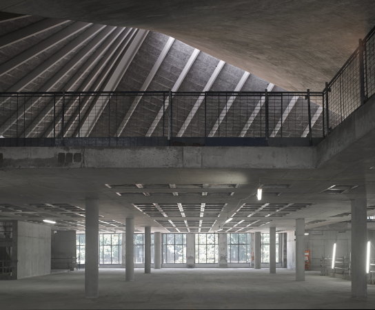 Commonwealth Institute, Sanierung, Modernisierung, Kupferdach, Holland Park, luxerious housing, London, Design Museum, OMA, John Pawson, Arup, Allies and Morrison,  Sir Robert Matthew, Stirrat Johnson-Marshall and Partners, Baunetz, Wettbewerb, competition, modification, Pan European Living room, Barcode, Europa