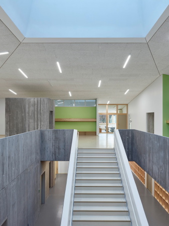 Schule, school, Kindertagessttte, kindergarden, nursery school, Kindergarten, Neckar, Tbingen (se)arch, Stefanie Eberding, Stephan Eberding, Zooey Braun, Passivhaus, Holzbau, timber, wood, Schindelverkleidung