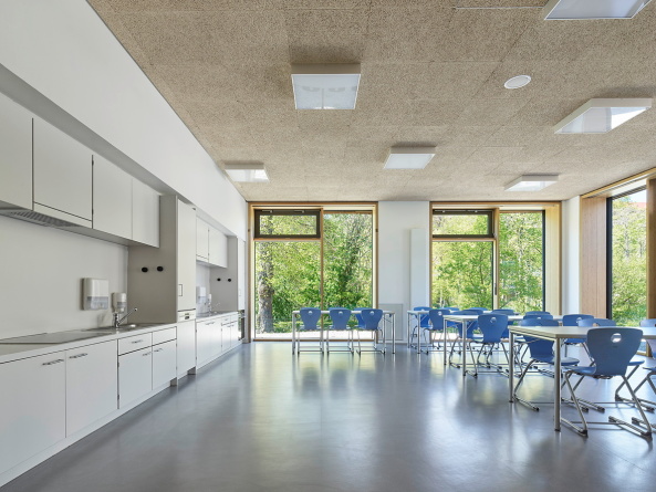 Schule, school, Kindertagessttte, kindergarden, nursery school, Kindergarten, Neckar, Tbingen (se)arch, Stefanie Eberding, Stephan Eberding, Zooey Braun, Passivhaus, Holzbau, timber, wood, Schindelverkleidung