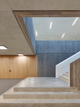 Schule, school, Kindertagessttte, kindergarden, nursery school, Kindergarten, Neckar, Tbingen (se)arch, Stefanie Eberding, Stephan Eberding, Zooey Braun, Passivhaus, Holzbau, timber, wood, Schindelverkleidung