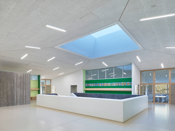 Schule, school, Kindertagessttte, kindergarden, nursery school, Kindergarten, Neckar, Tbingen (se)arch, Stefanie Eberding, Stephan Eberding, Zooey Braun, Passivhaus, Holzbau, timber, wood, Schindelverkleidung