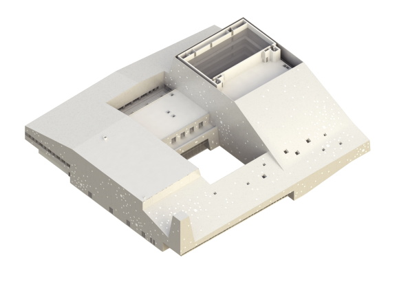 Theater, theater, Aluminiumfassade, almuminum facade, aluminum panels, Agglomeration, suburbia, Chaix & Moix, Théâtre-Sénart, Lieusaint, Novelis,Troph�es Eiffel d'architecture acier, Stahlbau, Frankreich, Paris