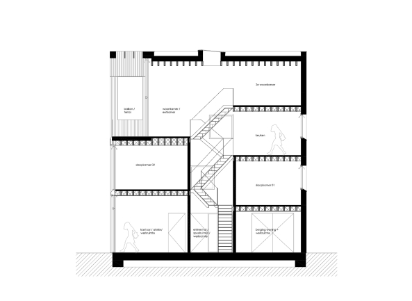 Baunetz, Baunetz-Meldung, Architektur, Architekt, architect, architecture, Architekt gesucht, Meldungen, architecture-news, Architektur Deutschland, deutsche Architekten, german architecture, young architects, Lofthouse, Neubau, Holzbau, new builidng loft, netherlands, Niederlande, Amsterdam, split level, fertigstellung, dutch architecture