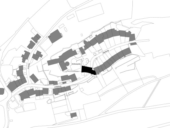 Sabrina Scheja, L3P Architekten, winterthur, schweiz, umbau, renovierung, gasthaus, hotel, wirtshaus, historisch, fachwerk, stadtmauer, krone, Restaurant, lobby, alt, neu, Regensberg, Oberburg, sanierung, holz, eth