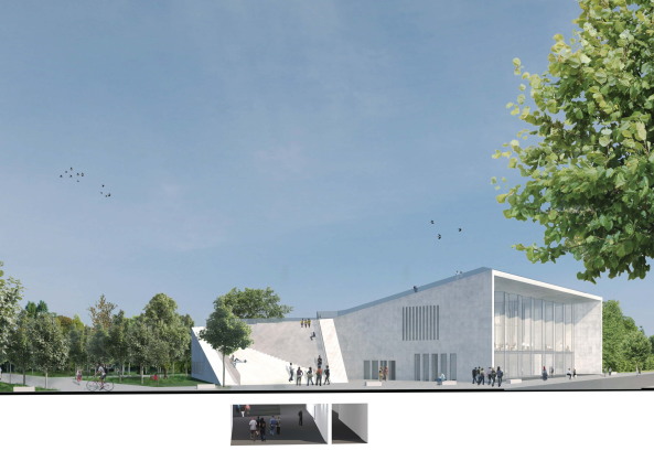 2D+ , Markus Schietsch Architekten, Markus Bonauer, Michael B�lling, rw+, Bundesregierung, Bundestag, Neubau, Besucherzentrum, Wettbewerb, competition, 2016, winner. ein 1. Preis, Entwurf, Halle, Glas, Germany, German, Berlin, Deutschland, Reichstag, Baunetz, Baunetz-Meldung, Architektur, Architekt, architect, architecture, Architekt gesucht, Meldungen, architecture-news, Architektur Deutschland, deutsche Architekten, german architecture, young architects