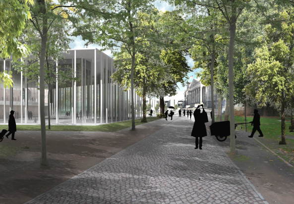 2D+ , Markus Schietsch Architekten, Markus Bonauer, Michael Blling, rw+, Bundesregierung, Bundestag, Neubau, Besucherzentrum, Wettbewerb, competition, 2016, winner. ein 1. Preis, Entwurf, Halle, Glas, Germany, German, Berlin, Deutschland, Reichstag, Baunetz, Baunetz-Meldung, Architektur, Architekt, architect, architecture, Architekt gesucht, Meldungen, architecture-news, Architektur Deutschland, deutsche Architekten, german architecture, young architects