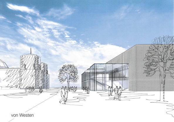 2D+ , Markus Schietsch Architekten, Markus Bonauer, Michael B�lling, rw+, Bundesregierung, Bundestag, Neubau, Besucherzentrum, Wettbewerb, competition, 2016, winner. ein 1. Preis, Entwurf, Halle, Glas, Germany, German, Berlin, Deutschland, Reichstag, Baunetz, Baunetz-Meldung, Architektur, Architekt, architect, architecture, Architekt gesucht, Meldungen, architecture-news, Architektur Deutschland, deutsche Architekten, german architecture, young architects