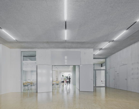 Stuttgart, Vaihingen, Hochschule fuer Medien, Simon Frei Architekten, Solitr, Beton, Kubus, 2016, Germany, media, concrete, block, cube,