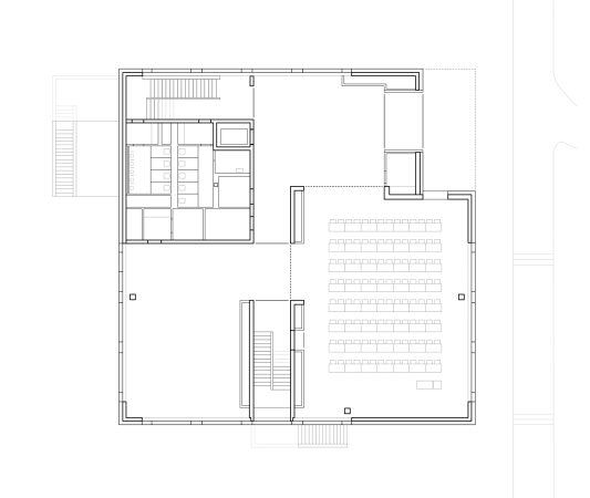 Stuttgart, Vaihingen, Hochschule fuer Medien, Simon Frei Architekten, Solitr, Beton, Kubus, 2016, Germany, media, concrete, block, cube,