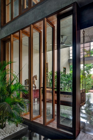 Villa Ahmedabad von Blocher Blocher Partners in Indien