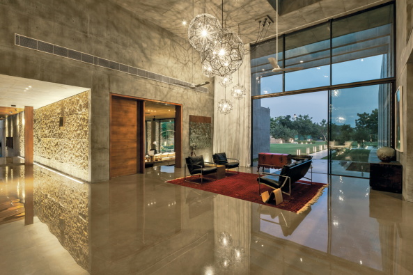 Villa Ahmedabad von Blocher Blocher Partners in Indien