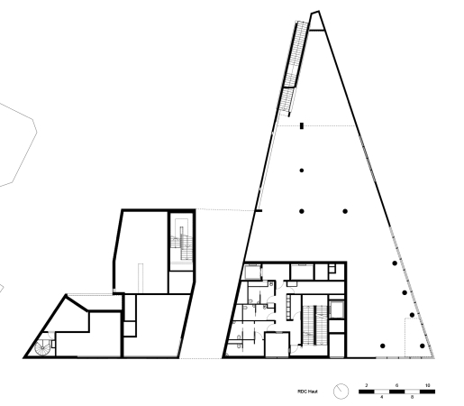 Paris, Frankreich, 2016, Brenac + Gonzalez,  lot Yersin, Paris Habitat, social residence, day hospital, senior housing, Alzheimer's center, concrete, ship