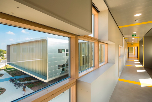 Bro, Poitiers, Frankreich, Brenac Gonzalez, Krankenhausbau, Baunetz, Baunetz Meldung, Verwaltungsbau