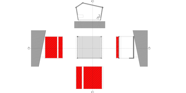 Alberto Simes Park, Pedro Paes, Eugenio Teixeira Borges, IDOM, So Jos dos Campos, Brasilien, 2016, Landschaftsplanung, Abenteuerpark, Baumwipfelpfad, Parkanlage, rot