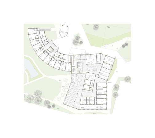 Wettbewerb, St. Gallen, Schweiz, Altersheim, Pflegeheim, Anbau, Erweiterung, Erschlieung, Carlos Martinez, kit architects, GFA Gruppe fr Architektur, Truntz Wirth, Gumann Ldi von der Ropp, Igual Guggenheim, Carlos Martinez