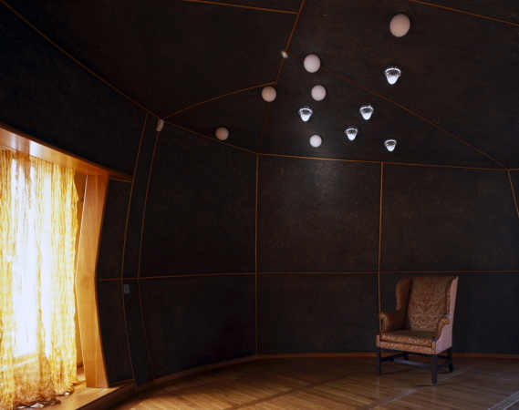 Baunetz, Meldung, Peter Salter, Crispin Kelley, H�l�ne Binet, London, luxus, luxurious living, gated living, courtyard, Inennhof, interior, Interieur, Alison Smithson, Peter Smithson, extravaganz, material, Holz, Fensterl�den, shutters, wood, facade, Fassade, R�ckzug, Introvertiertheit, Privatheit, privacy, Abschottung