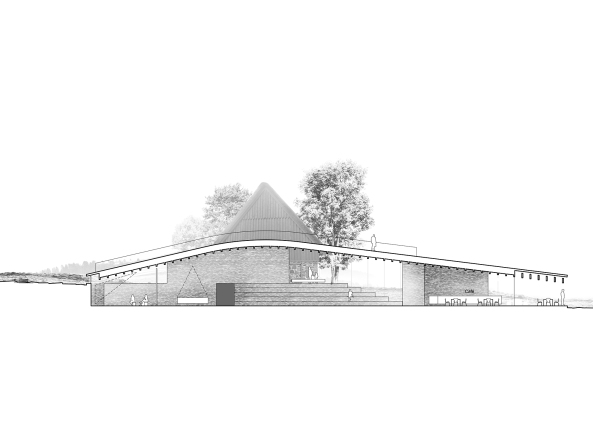 Arkitema Architects, Nationalpark Mols Bjerge, Dnemark, Wettbewerb, 2016, Besucherzentrum, Kuppel, in Planung, Parkgestaltung, Landschaftsplanung