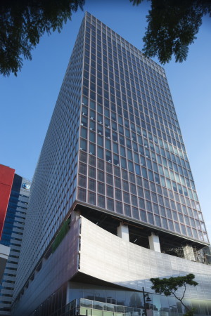Manila, Philippines, City Center Tower, Carlos Arnaiz Architects, CAZA Architects, 2016, skyscraper, mixed-use building, Brogebude, commercial space, corporate building, business architecture, wave, office building