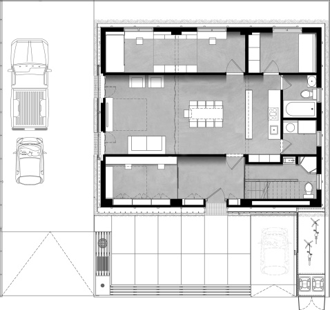 Ensamble Studio, Brookline, Brookline Massachusetts, Leichtbau, Bauschaum, foam, seel structure, Stahlger�st, Einfamilienhaus, single family house, Aufstockung, Umbau, reorganisation, extension, architecture film, construction process, Bauprozess, Architekturfilm, Madrid, pre-fabrication, Vorfertigung, Allraum