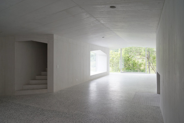 Wohnhausensemble in Laax von Valerio Olgiati