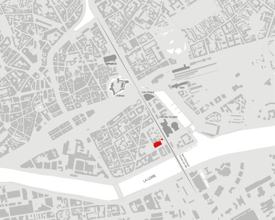 Bank, Frankreich, Nantes, Credit Mutuel, AIA Associs, Heliotrop, Transparenz, Transparency, Glasfassade, Silkscreen, Siebdruck, Brogebude, Officebuilding, Luc Boegly, Guillaume Sartre, Richard Hamilton, France