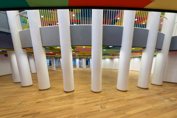 Philippe Samyn, Marie-Franoise Plissart, Quentin Olbrechts, Thierry Henrard, Jacques Ceyssens, European Union, europa, europa-gebude, europische union, europischer rat, ratssitz, neubau, umbau, denkmal, aufstockung, glas, glauskubus, transparenz, fassade, doppelte, laterne, vase, stahl, dach, photovoltaik, solar, sonnenenergie, energie, fenster, austausch, farben, saal, Lex-Gebude und Justus Lipsius, Michel Polak, Samyn and Partners, brssel, Georges Meurant, Rsidence, Palace, residence