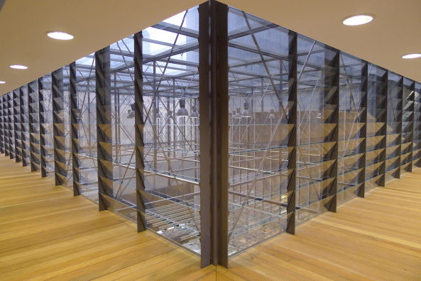 Philippe Samyn, Marie-Fran�oise Plissart, Quentin Olbrechts, Thierry Henrard, Jacques Ceyssens, European Union, europa, europa-geb�ude, europ�ische union, europ�ischer rat, ratssitz, neubau, umbau, denkmal, aufstockung, glas, glauskubus, transparenz, fassade, doppelte, laterne, vase, stahl, dach, photovoltaik, solar, sonnenenergie, energie, fenster, austausch, farben, saal, Lex-Geb�ude und Justus Lipsius, Michel Polak, Samyn and Partners, br�ssel, Georges Meurant, R�sidence, Palace, residence