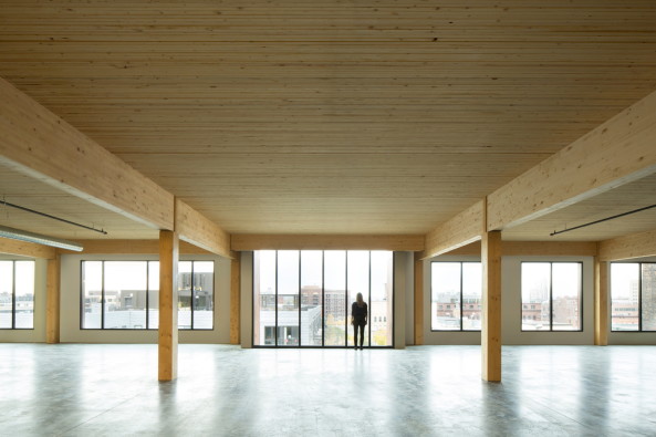 Timber, Transit, technology, Holz, Cortenstahl, Office Building, Minneapolis, Bro, Brogebude, 3T, MGA, Michael Green Architects, Ema Peter