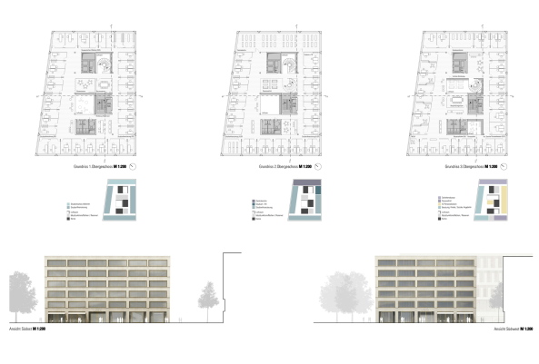 Verwaltungs- und Institutsgebude der Universitt, Kln Neubau, 2017, competition, wettbewerb,  architecture + amnagement, wittfoht architekten bda, gernot schulz : architekten, haase associierte, Albertus-Magnus-Platz, Gewinner, 1. Preis, Architekten und Stadtplanern, Deutschland, Germany, Winners