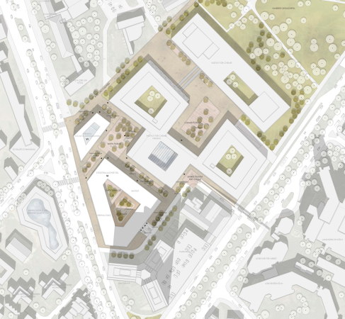 Verwaltungs- und Institutsgebude der Universitt, Kln Neubau, 2017, competition, wettbewerb,  architecture + amnagement, wittfoht architekten bda, gernot schulz : architekten, haase associierte, Albertus-Magnus-Platz, Gewinner, 1. Preis, Architekten und Stadtplanern, Deutschland, Germany, Winners