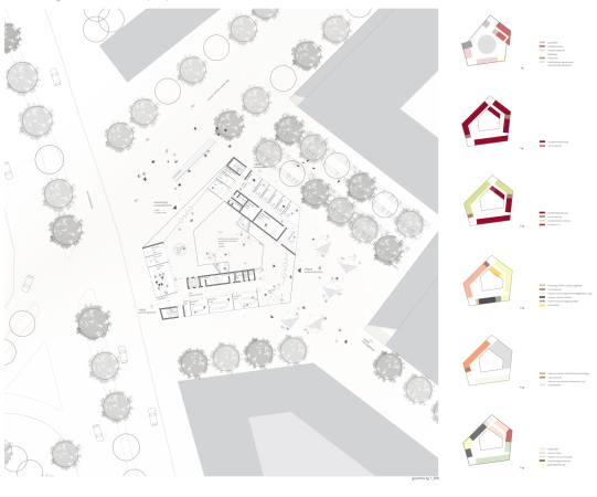 Verwaltungs- und Institutsgebude der Universitt, Kln Neubau, 2017, competition, wettbewerb,  architecture + amnagement, wittfoht architekten bda, gernot schulz : architekten, haase associierte, Albertus-Magnus-Platz, Gewinner, 1. Preis, Architekten und Stadtplanern, Deutschland, Germany, Winners