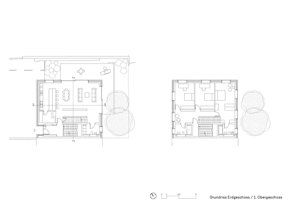 Barkow Leibinger, Berlin, Baunetz Meldung, Baunetz, Wohnhaus, Hinterhof, Berlin, Prenzlauer Berg, Hinterhaus, Quergebude, Ziegel, Klinker, shape, form, Dach, steiles Dach, steep roof, all over, brick, Zweifamilienhaus, Simon Menges, Laurian Ghinitoiu, skandinavische Moderne, scandinavian modernism, Dachterrasse, roof terrace