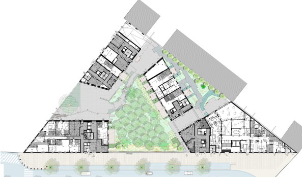 Wohnhaus, Frankreich, Boulogne-Billancourt, ZAC, Entwicklungsgebiet, Beckmann-N�Th�p�, ALIS, Locked-In-Syndrom, Locked-In-Syndrome, ZAC Seguin Rives de Seine, Paris, Javier Callejas, Olivier Amsellem, Christophe Valtin, enamelled glass