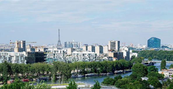 Wohnhaus, Frankreich, Boulogne-Billancourt, ZAC, Entwicklungsgebiet, Beckmann-N�Th�p�, ALIS, Locked-In-Syndrom, Locked-In-Syndrome, ZAC Seguin Rives de Seine, Paris, Javier Callejas, Olivier Amsellem, Christophe Valtin, enamelled glass