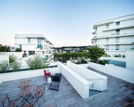 Wohnhaus, Frankreich, Boulogne-Billancourt, ZAC, Entwicklungsgebiet, Beckmann-NThp, ALIS, Locked-In-Syndrom, Locked-In-Syndrome, ZAC Seguin Rives de Seine, Paris, Javier Callejas, Olivier Amsellem, Christophe Valtin, enamelled glass