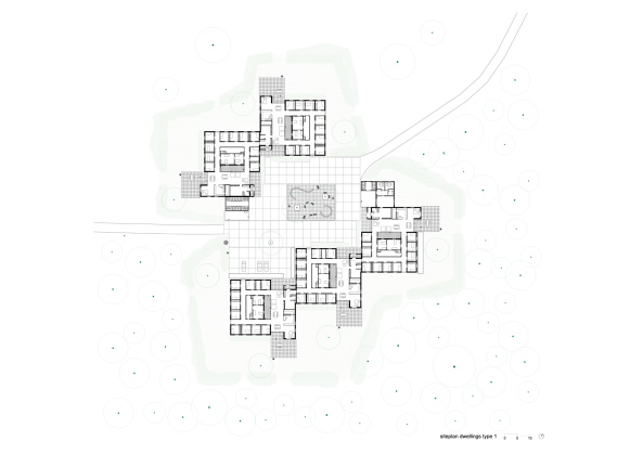 Dierendonckblancke, Wohnheim, Belgien, Gierle, mentally disabled, Wohnheim fr geistig behinderte, Stein, Beton, Siedlung, 2017, housing, France, Frankreich, Lille,