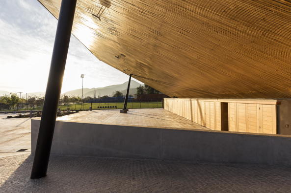 Sporthalle in Chile von Carreo Sartori Arquitectos