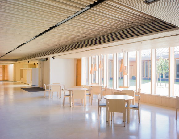 OOPEAA, Office for Peripheral Architecture, Anssi Lassila, Helsinki, Espoo, Finland, Finnland, Kirche, Kapelle, Church, Chapel, Suvela Chapel, Kindergarten, Cupper, Timber, Wood, Kupfer, Holz, Pop, Christentum, MIka Huisman, Proberaum, Gemeindezentrum, Marc Goodman, archmospheres