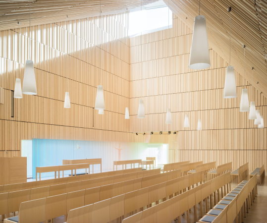 OOPEAA, Office for Peripheral Architecture, Anssi Lassila, Helsinki, Espoo, Finland, Finnland, Kirche, Kapelle, Church, Chapel, Suvela Chapel, Kindergarten, Cupper, Timber, Wood, Kupfer, Holz, Pop, Christentum, MIka Huisman, Proberaum, Gemeindezentrum, Marc Goodman, archmospheres
