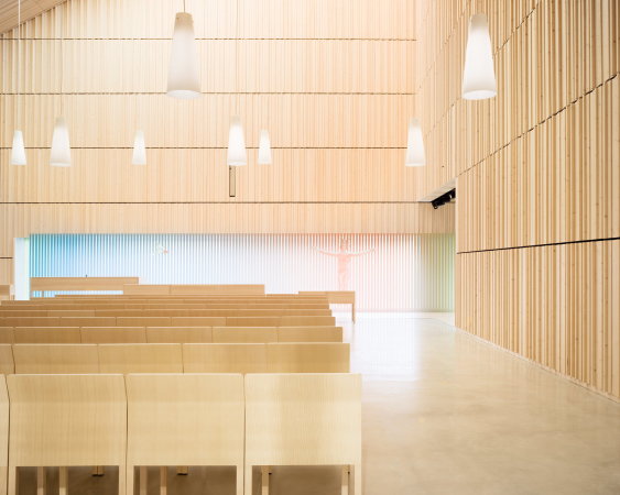 OOPEAA, Office for Peripheral Architecture, Anssi Lassila, Helsinki, Espoo, Finland, Finnland, Kirche, Kapelle, Church, Chapel, Suvela Chapel, Kindergarten, Cupper, Timber, Wood, Kupfer, Holz, Pop, Christentum, MIka Huisman, Proberaum, Gemeindezentrum, Marc Goodman, archmospheres