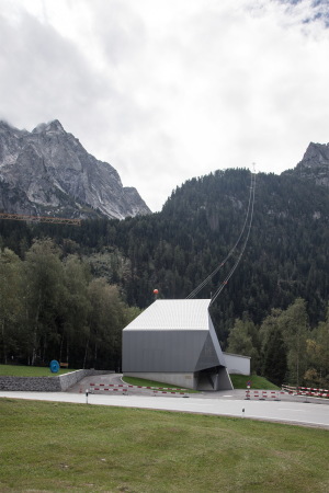 seilbahn, stausee, graubnden, reprsentativ, elektrizitt, kraftwerk, see, schweiz, Alder Clavuot Nunzi, Planerwahlverfahren, Jungarchitekten, berg, alpen, alpin, newcomer, bergsee, bergbahn, talstation, bergstation, staumauer, panorama, gondel, jury, wettbewerb, neubau, beton, stahl, blech, Albignasee, Albigna