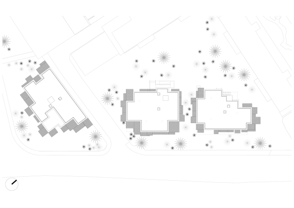 Poggi Architecture, More Architecture, Bordeaux, Saintes, Les Boiffiers, Javier Callejas, Baunetz, Baunetz Meldung, Architektur, architecture, Wohnungsbau, Sozialwohnungsbau, social housing, residential, wei, white, cube, Kubus, kubisch, Wolke, white cloud, Balkon, Loggia, Blechverkleidung, balcony, perforation, perforiert, Transparenz, transparency, privacy, Privatheit