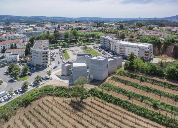Beton, Landmark, Portugal, Centro de Interpretao do Romnico, Spaceworkers, Portuguese Romanesque Route, Romanische Route, Lousada, Monument, Transromanica, Paredes, information center, Beton, concrete, Gewlbe, Sergio Pirrone, Romanik, Antiromanik